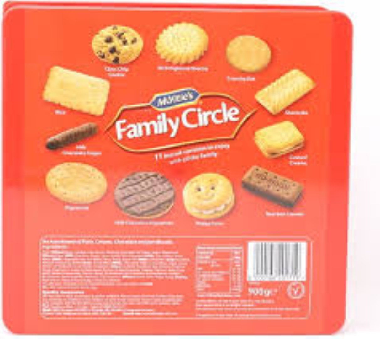 MCVITIES FAMILY CIRCLE 900G